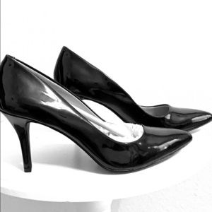 Black Patent pumps